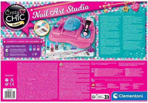 cumpără Set de creație As Kids 1022-18730 Set cosmetica Nail Studio Crazy Chic în Chișinău 