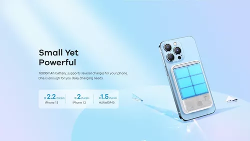 cumpără Acumulator extern USB (Powerbank) Remax RPP-65 10KmAh Wireless 20W+22,5W White în Chișinău 