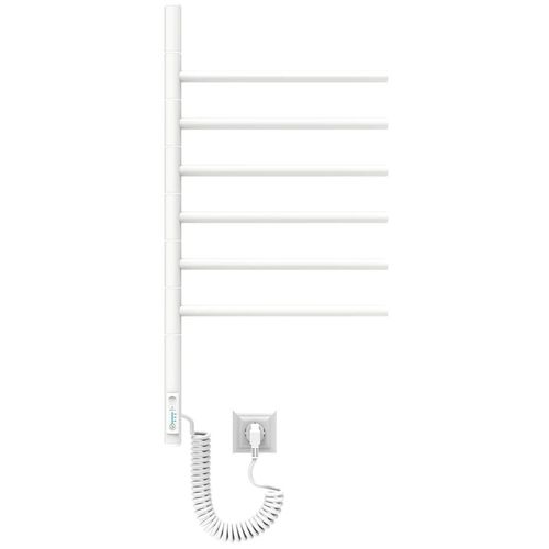 cumpără Uscător de prosoape Elna-Service Vertical-6, 780x395x75mm, alb în Chișinău 