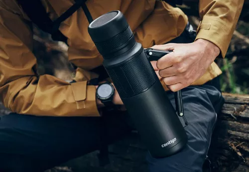 cumpără Termos Contigo Thermal Bottle Matte Black 1,2l în Chișinău 