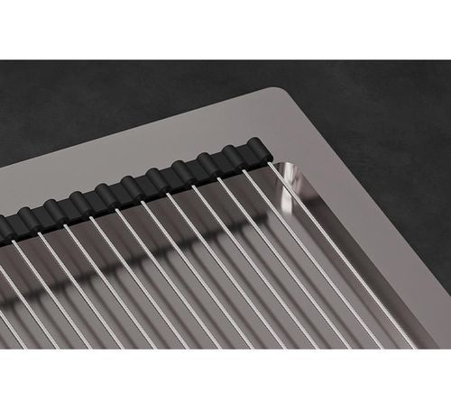 cumpără Uscator pentru vase Helika-AquaSanita RM-3545 Stainless Steel + Silicone (Roll-Up Dish Drying Rack) în Chișinău 