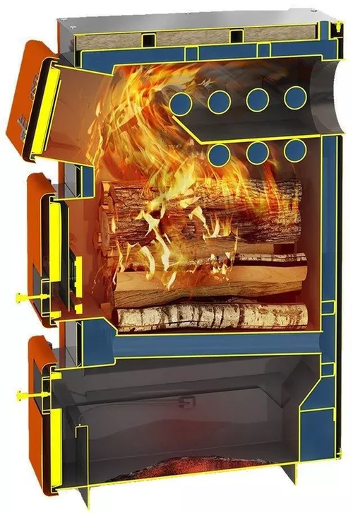 купить Твердотопливный котёл Теплодар КУППЕР ПРО 36 (2.0) в Кишинёве 