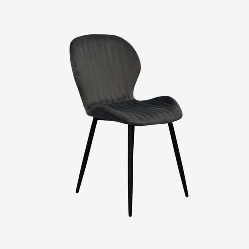купить Комплект стол и стулья Evelin di Costacurta стол DT-531R B + 6 стульев YTC-064B Blu-14 (Dark grey) в Кишинёве 