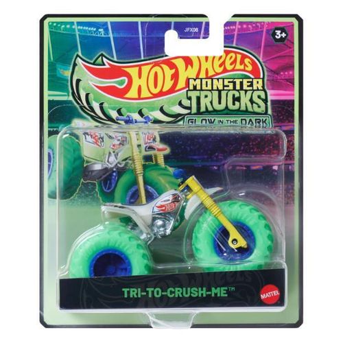 cumpără Mașină Hot Wheels JFX08 Monster Trucks Glow in the Dark (strălucește în întuneric), as. în Chișinău 