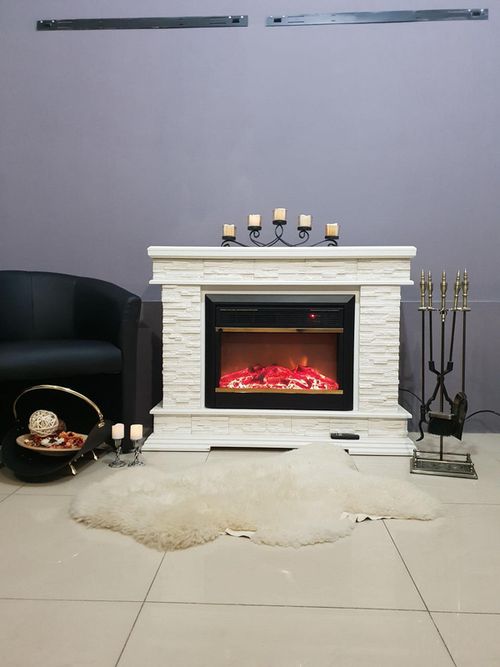 купить Камин электрический ArtFlame Stone ivory & Mars в Кишинёве 