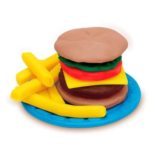 купить Набор для творчества Hasbro B5521 Play-Doh Игровой Набор Burger barbecue в Кишинёве 