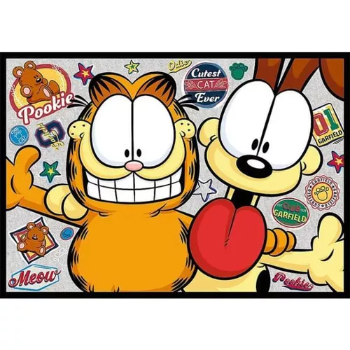 cumpără Puzzle Trefl 13344 Puzzle 4x250. Lui Garfield nu-i plac zilele de luni în Chișinău 