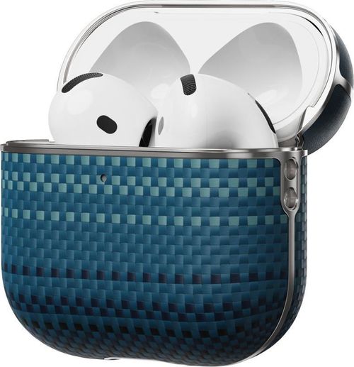 купить Чехол для наушников Pitaka Aramid Fiber Magnetic Case AirPods 6 Moonrise (APM2406) в Кишинёве 