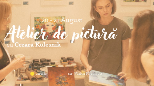 cumpără Atelier de pictură cu Cezara Kolesnik  (avans) în Chișinău 