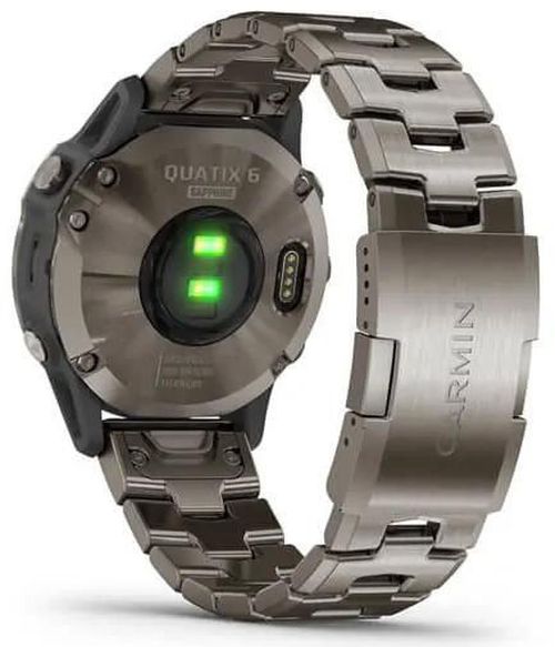 купить Смарт часы Garmin quatix 6 Sapphire Titanium (010-02158-95) в Кишинёве 