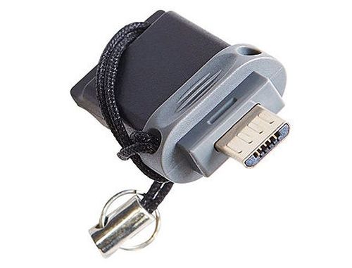 cumpără 32GB USB Flash Drive Verbatim Dual Drive OTG 32GB, Black, Micro-B/USB 2.0, 49843 (memorie portabila Flash USB/внешний накопитель флеш память USB) în Chișinău 