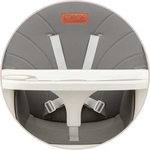 купить Стульчик для кормления MoMi Flovi Dark Gray в Кишинёве 