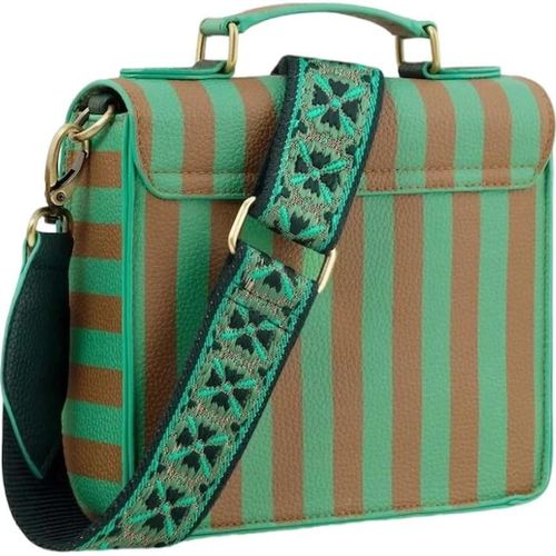 cumpără Geantă de umăr Pip Studio 51.273.428 Frances Cross Body Bag Small Stripe Green 19x7x17.5cm în Chișinău 