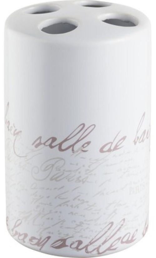 купить Стакан для зубных щёток Bisk 06568 Suport periute de dinti STAMP в Кишинёве 