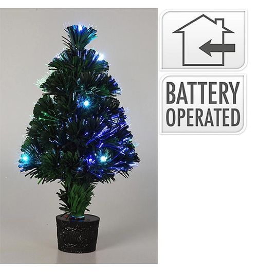 купить Декоративная ёлка Promstore 56428 Brad cu varfuri luminoase, 22x45cm, multicolor в Кишинёве 