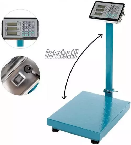 cumpără Cântar industrial Micul Fermier Cantar cu brat rabatabil 350kg (GF-0034) în Chișinău 