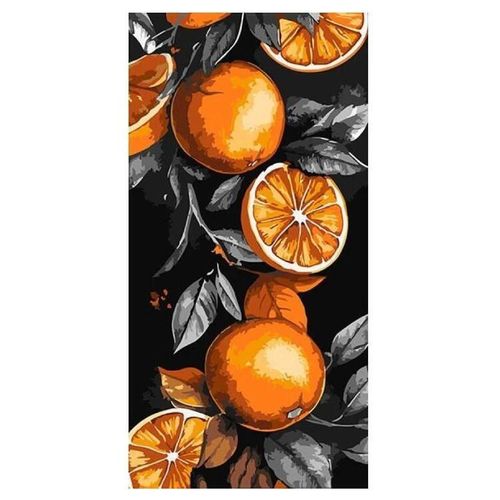 cumpără Tablou pe numere Ideyka (KHO6396) Sicilian oranges, 40х80 în Chișinău 