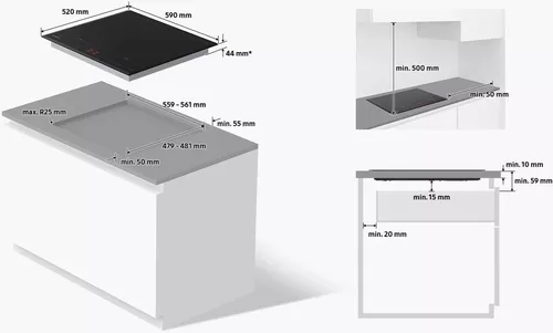 купить Встраиваемая поверхность электрическая Samsung NZ64B5066FK/WT в Кишинёве 