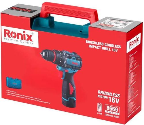 cumpără Șurubelnița Ronix 8669 16V Brushless Cordless Impact Drill 50N.m în Chișinău 
