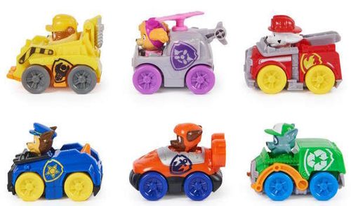 купить Игрушка Spin Master 6070070 Набор из 6 машинок: Pup Squad Racers, серия Paw Patrol в Кишинёве 
