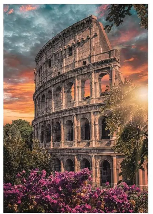 купить Пазл Clementoni Puzzle 500 HQC Flavian Amphitheatre Compact (35588) в Кишинёве 