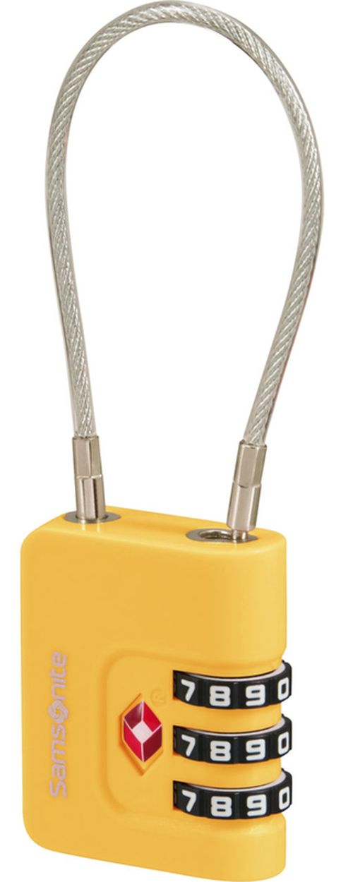 cumpără Accesoriu pentru bagaje Samsonite Ta Revolution Cablelock 3 Dial TSA Galbena (155576/1924) în Chișinău 