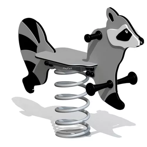 cumpără Figurină pe arc PlayPark 3127 Rabbit ZP-27 Grey în Chișinău 