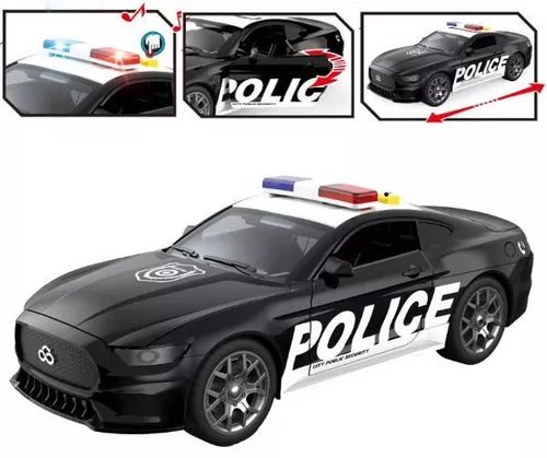cumpără Mașină Wenyi WY1162A 1:18 Mașină de poliție cu inerție (lumină/sunet) în Chișinău 