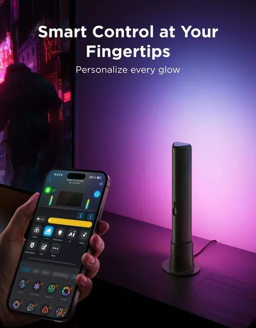 купить Декоративное освещение Govee Flow Plus Light Bars, Wi-Fi + BT (H6056311) в Кишинёве 