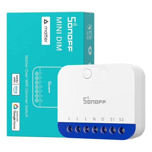 cumpără Întrerupător electric Sonoff Matter Over Wi-Fi Smart Dimmer Switch MINI Extreme MINI-DIM în Chișinău 