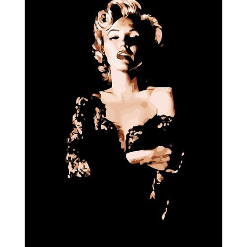 купить Картина по номерам Richi (03369) Marilyn Monroe 40x50 в Кишинёве 