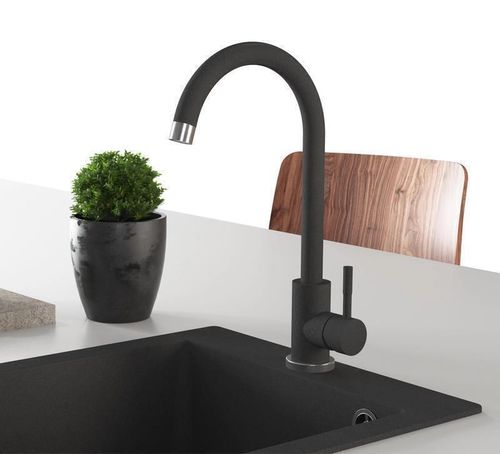 cumpără Bateria bucătărie Helika-AquaSanita 5523E2-202 SABIA ECO2 Alumetallic în Chișinău 