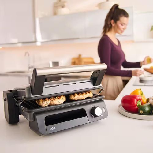 купить Гриль-барбекю электрический Braun CG5033IGY MultiGrill 5 в Кишинёве 