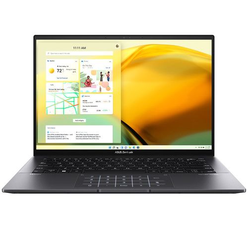 cumpără Laptop 14 ASUS ZenBook 14 OLED UM3402 Black, AMD Ryzen 7 5825U 2.0-4.5Ghz/16GB/SSD 1TB M.2 NVMe/AMD Radeon Graphics/WiFi 6E 802.11ax/BT5.0/HDMI/HD WebCam/Illum. Keyb./Number Pad/14 IPS OLED WQXGA+ NanoEdge 400nits (2880x1800)/No OS UM3402YA-KM139 în Chișinău 