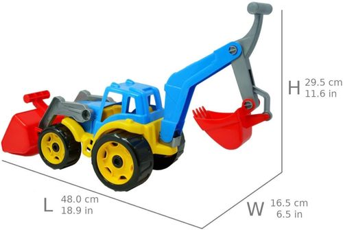 cumpără Mașină Technok Toys 3671 Jucarie tractor excavator 9K U 2 fel în Chișinău 
