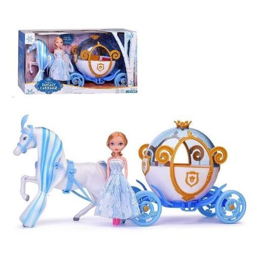 cumpără Păpușă Essa 118A-O Set Prințesa cu cal și careta în Chișinău 