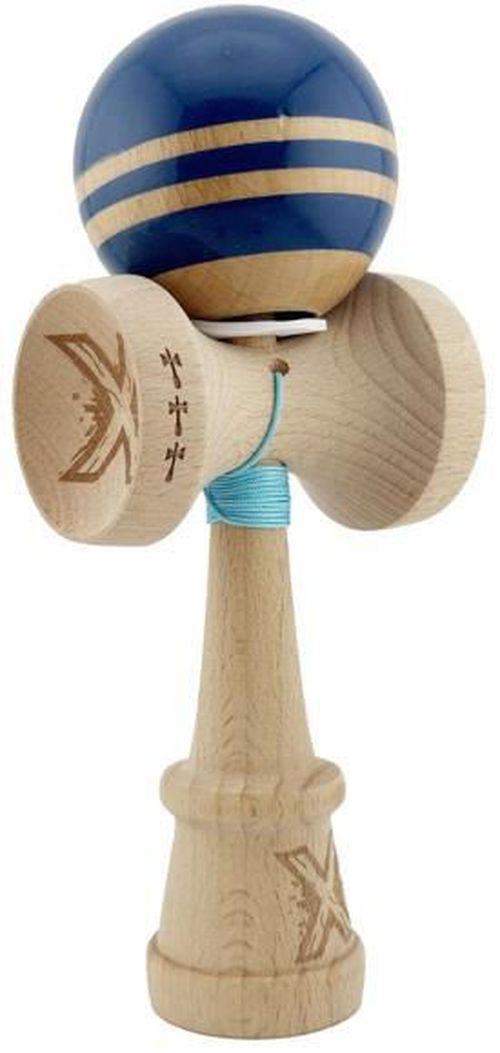 купить Активная игра Essa 164340 Kendama Flippy X Original Rainbow, King Size, albastru-maro в Кишинёве 