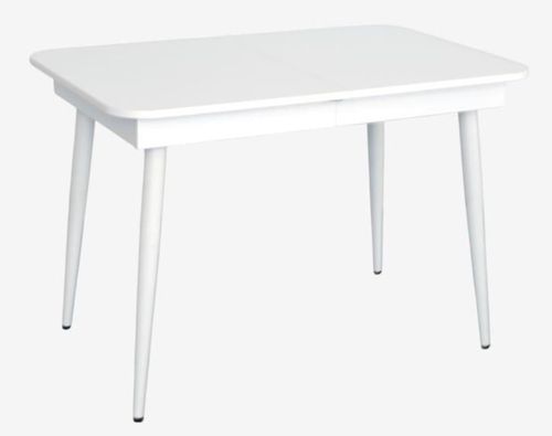 купить Комплект стол и стулья Evelin di Costacurta стол DT-431-1R Wh + 4 стула YTC-055Wh Light beige в Кишинёве 