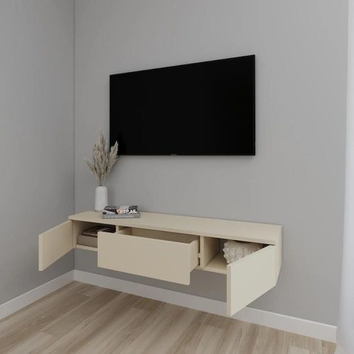 купить Тумба напольная для TV Smartex (16582) Т10 140 TV-Навесная Ivory в Кишинёве 