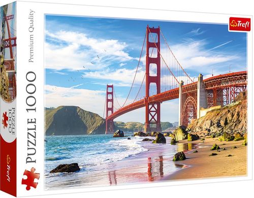 купить Головоломка Trefl 10722 Puzzle 1000 Golden Gate Bridge,San Francisco в Кишинёве 