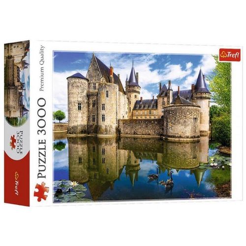 купить Головоломка Trefl 33075 Puzzles - 3000 - Castle in Sully-sur-Loire, France в Кишинёве 