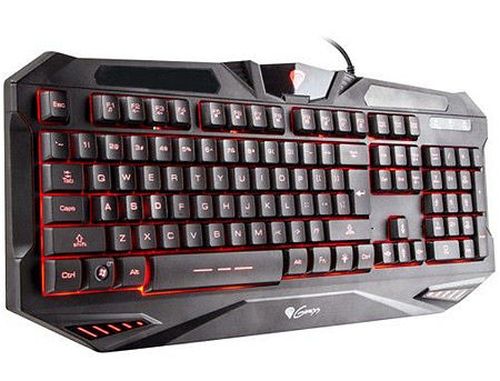 купить Клавиатура Genesis RX39 Gaming Keyboard, Backlit 3 colors, USB, gamer (tastatura/клавиатура) в Кишинёве 