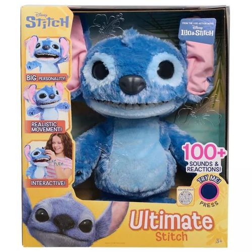 купить Мягкая игрушка Disney 12284 Ultimate Stitch Live Action Feature Plush в Кишинёве 