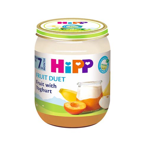 HIPP пюре из фруктов с йогуртом (7+ мес) 160 г 