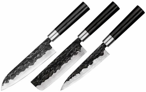 купить Набор ножей Samura BLACKSMITH 3buc. (SBL-0220) в Кишинёве 