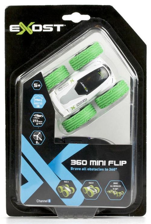 cumpără Jucărie cu telecomandă Exost SILV 20143 R/C 360 mini flip car asst în Chișinău 