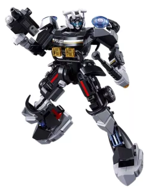 cumpără Set de construcție Sluban B1316 Robot-mașină de poliție 2 în 1, 247 elem. în Chișinău 