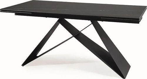 купить Стол Signal Westin ceram (160-240)X90 sahara noir /czarny mat в Кишинёве 