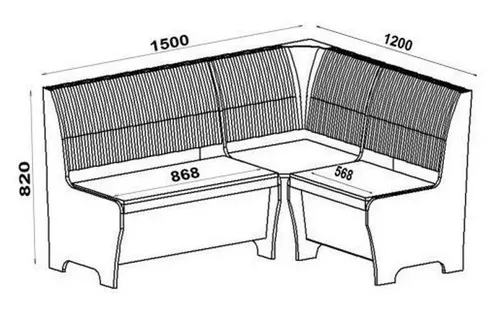 купить Мебель для кухни Marcel Prod Tunis (Sonoma Oak/Light Brown) в Кишинёве 