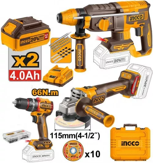 cumpără Set de scule electrice INGCO COSLI241198 (50304) în Chișinău 